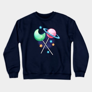 Space Lollipop Crewneck Sweatshirt